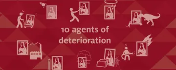 an illustration of the ten agents of deterioration